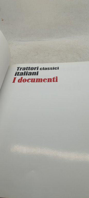 trattori classici italiani i documenti william dozza