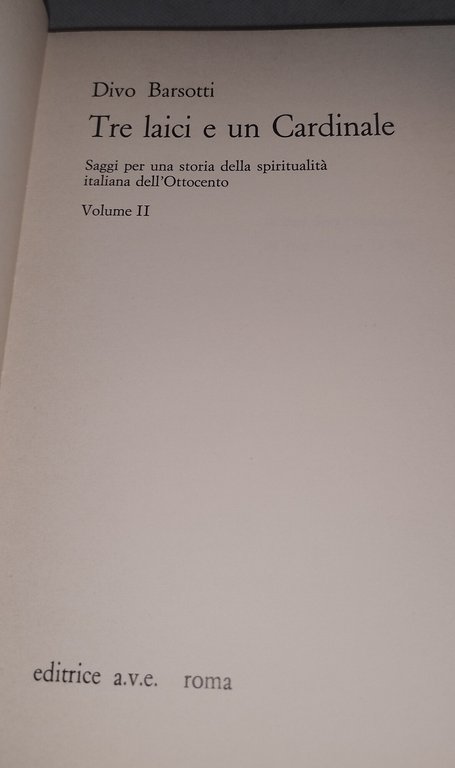 tre laici e un cardinale divo barsotti | Immagine Gallery 5