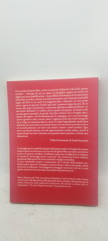 tre storie di gente comune carlo giolo