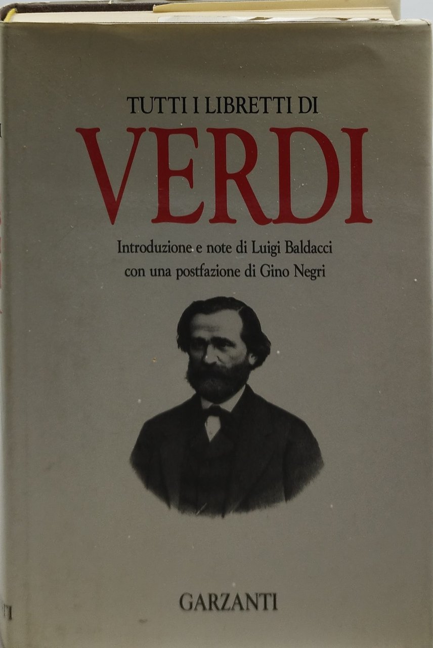 tutti i libretti di verdi