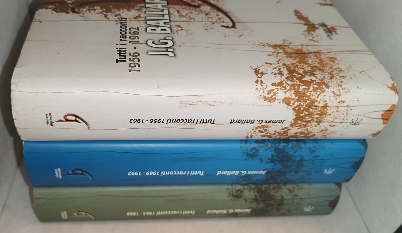 tutti i racconti 1956-1962-1963-1968-1969-1992 j.g.ballard 3 volumi | Immagine principale
