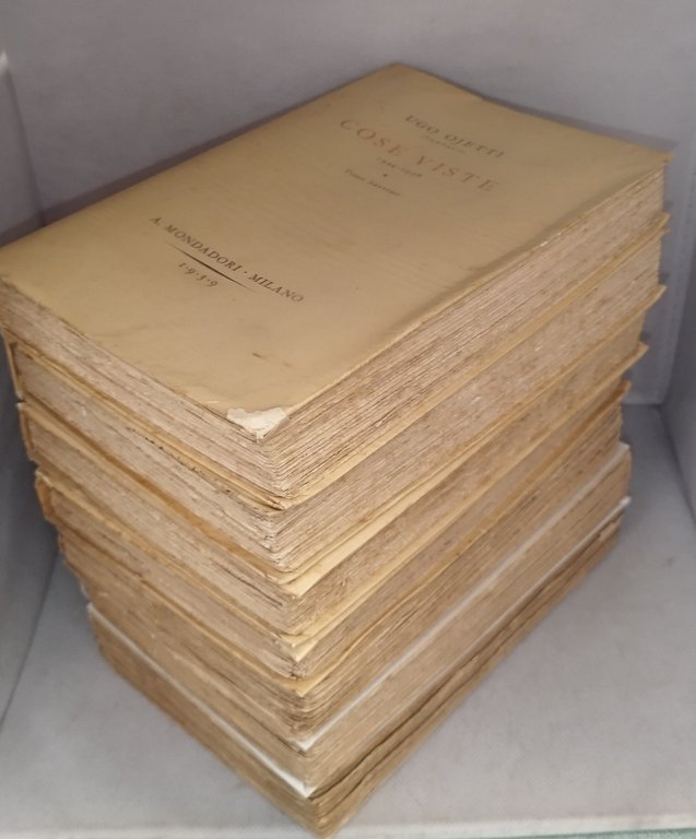 ugo ojetti (tantalo) cose viste mondadori 7 tomi | Immagine Gallery 2