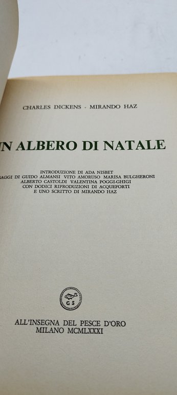 un albero di natale charles dickens mirando haz