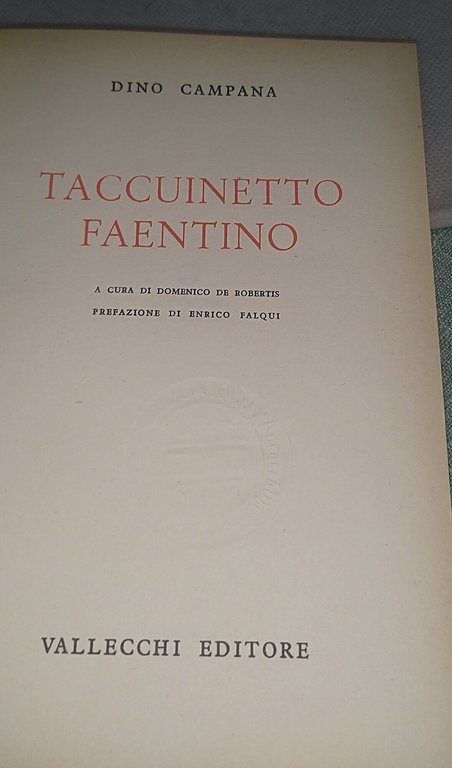 un gorgo vivente di fremiti sordi vallecchi | Immagine Gallery 7