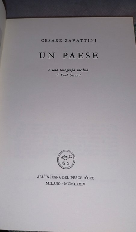 un paese cesare zavattini all'insegna del pesce d'oro | Immagine Gallery 6