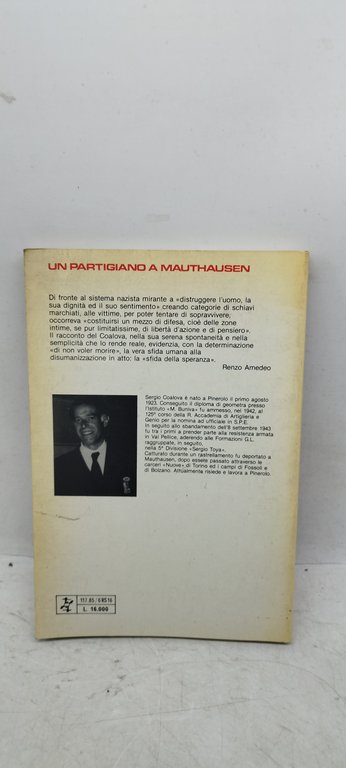 un partigiano a mauthausen la sfida della speraza