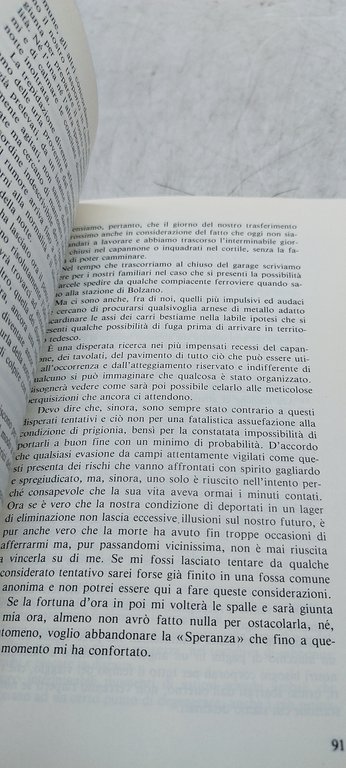 un partigiano a mauthausen la sfida della speraza