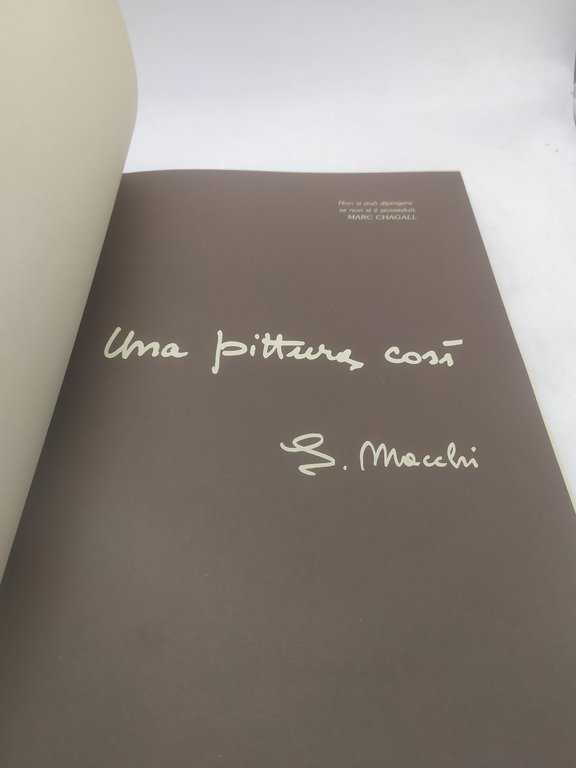 un pittore così silvano macchi