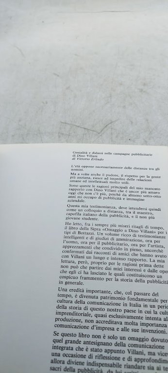 un protagonista fra pubblicità arte e cultura