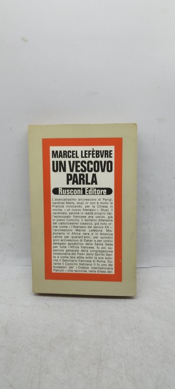 un vescovo parla marcel lefèbvre