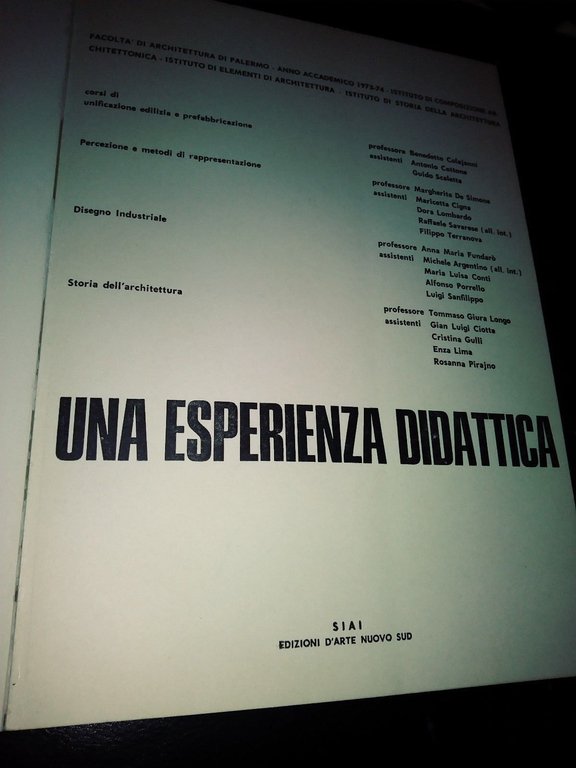 una esperienza didattica colajanni simone fundaro longo edz d'arte nuovo …