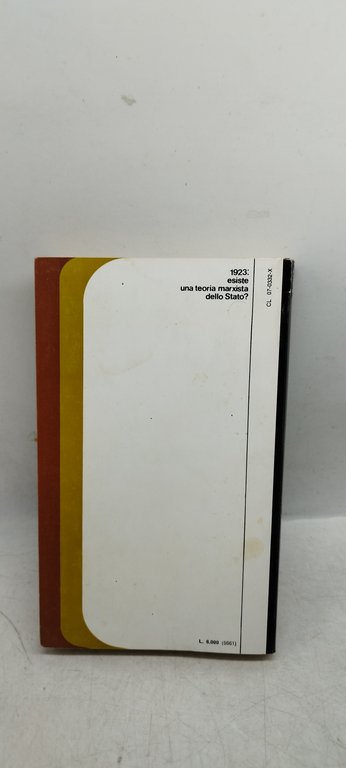 una ricerca sulla teoria politica del marxismo di roberto racinaro