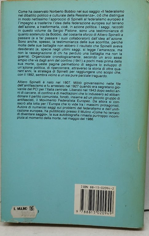 una strategia per gli stati uniti d'europa