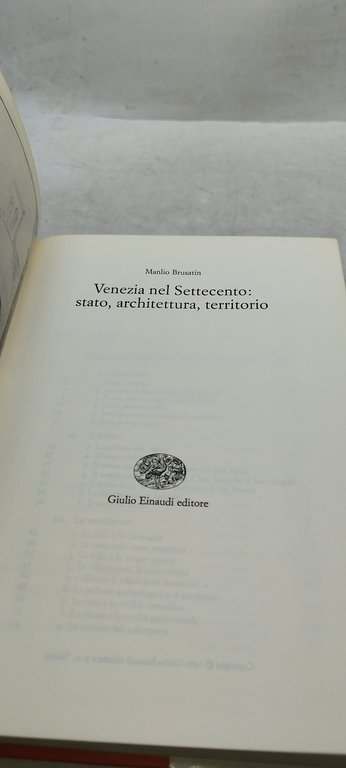 venezia nel settecento stato architettura territorio