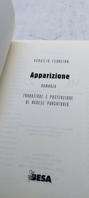 vergilio ferreira apparizione