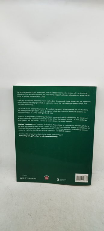 vertebrate palaeontology wiley blackwell
