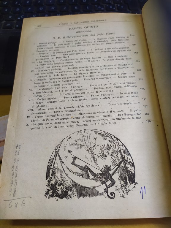 viaggi straordinarissimi di saturnino farandola nelle cinque o sei parti …