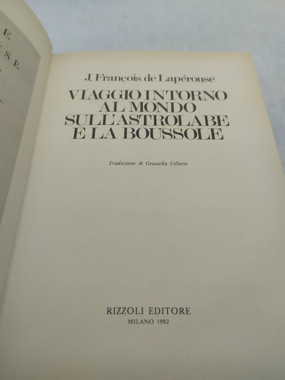 viaggio intorno al mondo sull'astrolabe e la boussole j.francois de …