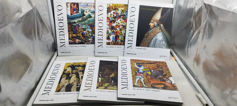 viaggio nel medioevo corriere della sera 28 volumi