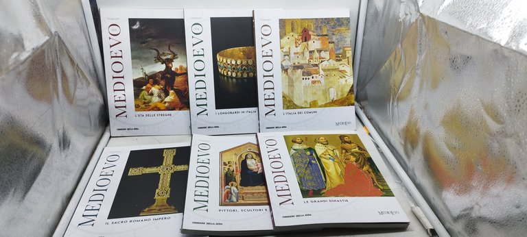 viaggio nel medioevo corriere della sera 28 volumi