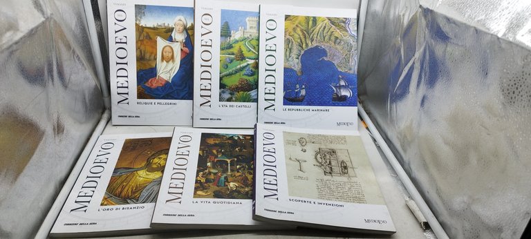 viaggio nel medioevo corriere della sera 28 volumi