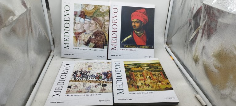 viaggio nel medioevo corriere della sera 28 volumi