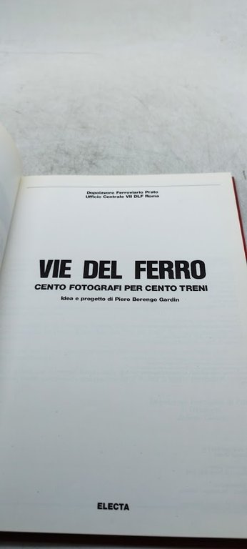 vie del ferro cento fotografi per cento treni