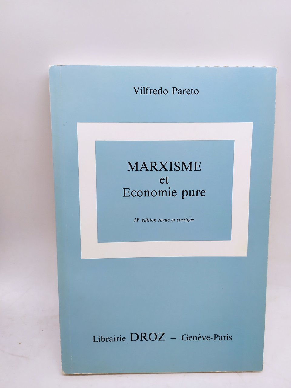 vilfredo pareto marxisme et economie pure