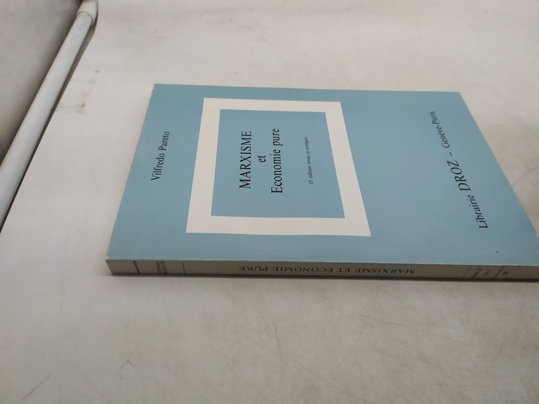 vilfredo pareto marxisme et economie pure