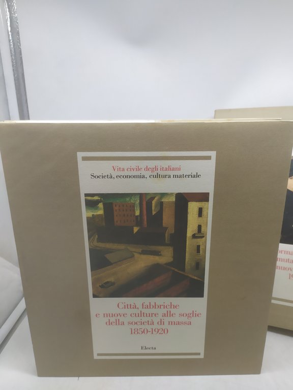 vita civile degli italiani società economia cultura materiale 5 volumi …