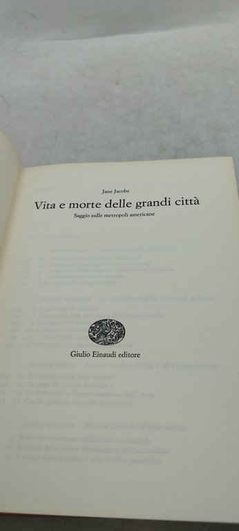 vita e morte delle grandi città einaudi