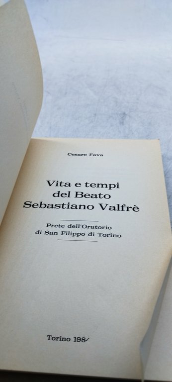 vita e tempi del beato sebastiano valfre