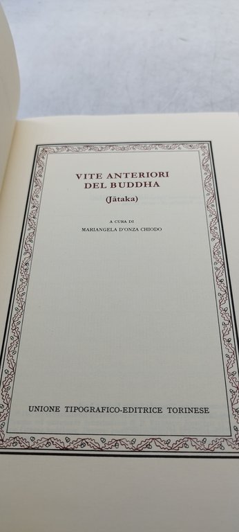 vite anteriori del buddha jataka classici utet