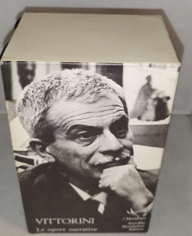 vittorini le opere narrative i meridiani 2 volumi cofanetto | Immagine Gallery 2