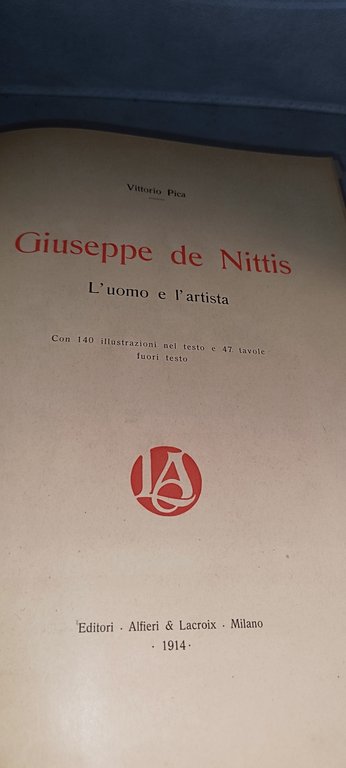 vittorio pica giuseppe de nittis l'uomo e l'artista | Immagine Gallery 4