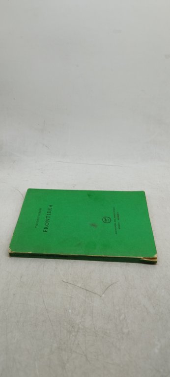 vittorio sereni frontiera all'insegna del pesce d'oro