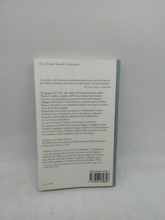 vladimir vojnovic vita e straordinarie avventure del soldato ivan conkin …