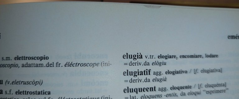 vocabolario italiano -lecchese / lecchese -italiamo | Immagine Gallery 6