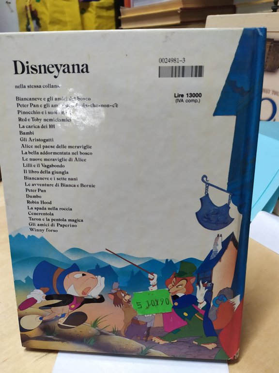 walt disney pinocchio mondadori