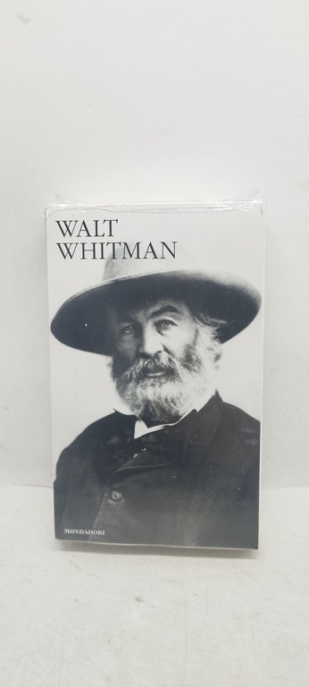 walt whitman i classici della poesia mondadori chiuso ancora