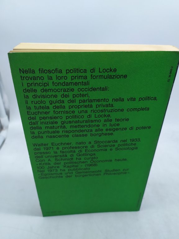 walter euchner la filosofia politica di locke laterza