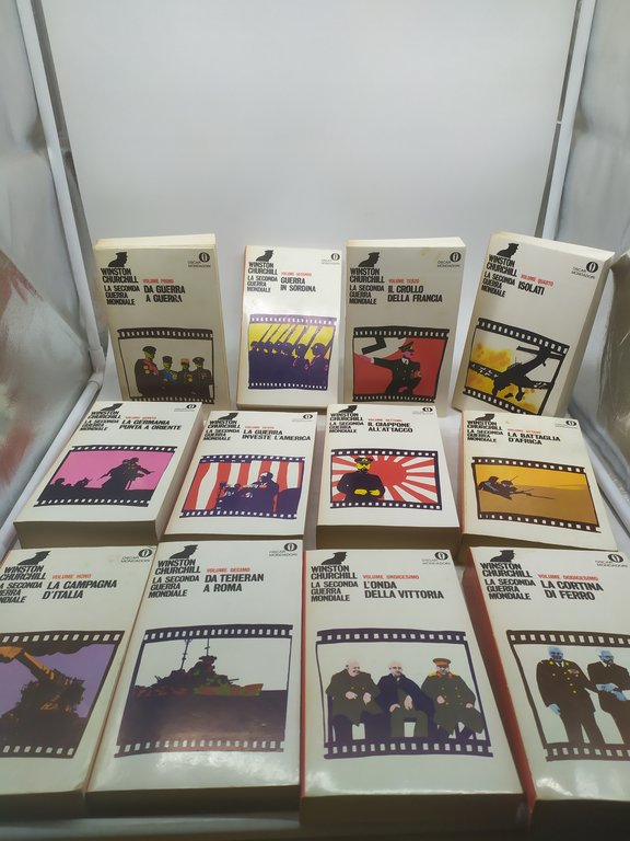 winston churchill la seconda guerra mondiale oscar mondadori cofanetto