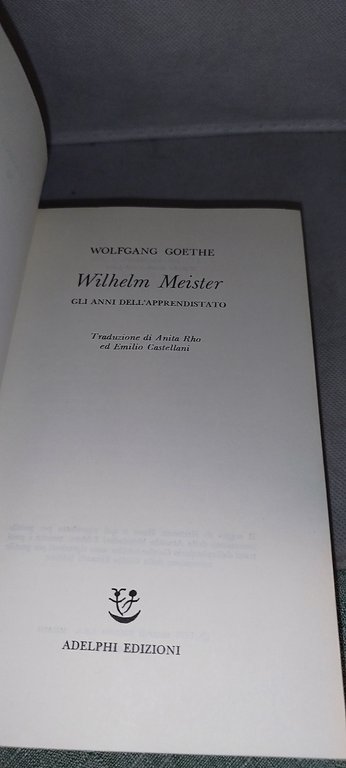 wolfgang goethe wilhelm meister gli anni dell'apprendistato | Immagine Gallery 7