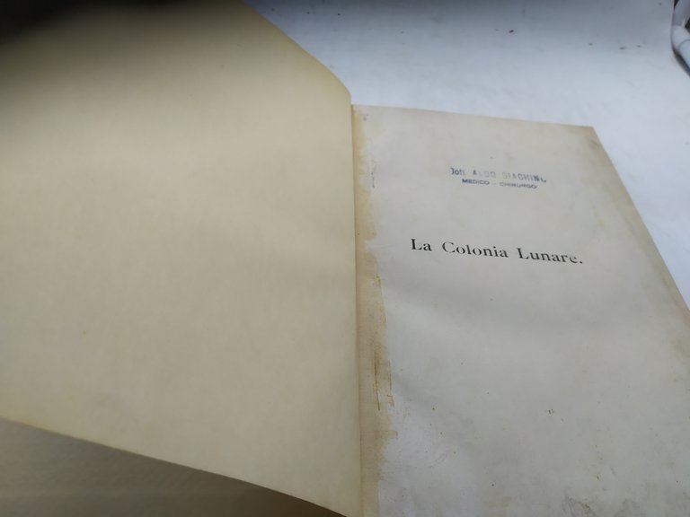 yambo enrico novelli la colonia storia di un'ipotesi 1908