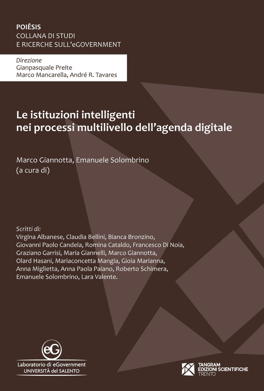 Le istituzioni intelligenti nei processi multilivello dell'agenda digitale