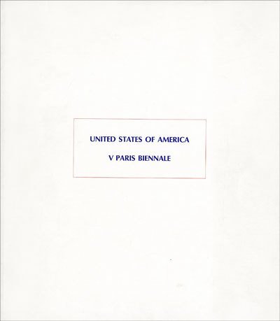 UNITED STATES OF AMERICA. V PARIS BIENNALE