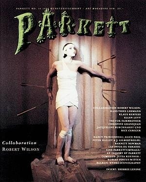 Parkett #16. Robert Wilson