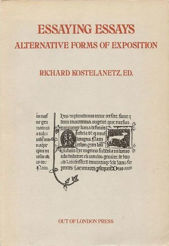 Essaying Essays - Alternative forms of exposition