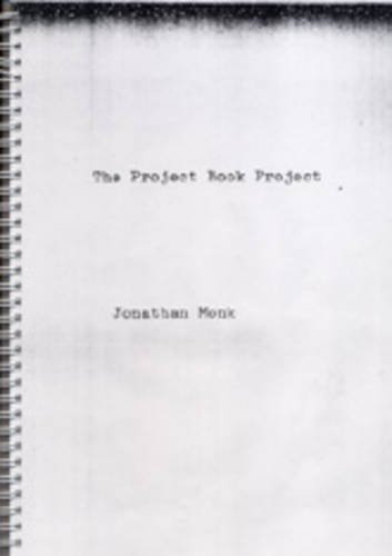 The Project Book Project Jonathan Monk