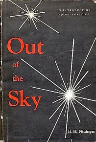 Out of the Sky: An Introduction to Meteoritics